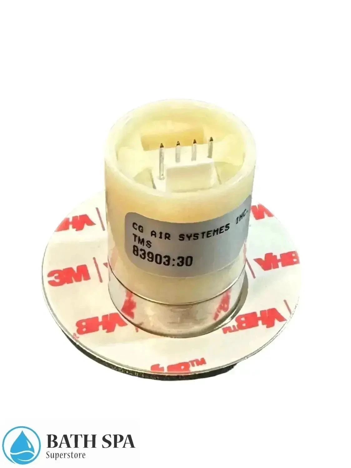 TMS3 Electronic Keypad For CG Air System 3 Button On Off Clear Blower Control Compatible Bath Parts CG-TMS3-KRCC03-CL