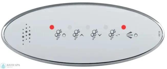 Electronic Keypad For CG Air And Air Water Combo Chrome Finish Replacement Control Panel Bath Parts CG_COMB-E-CP_92965ee7-5633-4593-94e3-bc330a5e914f