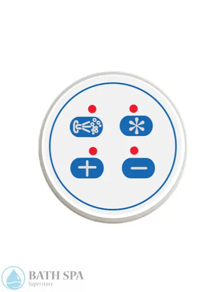 Touchstone Command Round Four Button Keypad (CIDU-252-01-06-13) Bath Parts CIDU-252-01