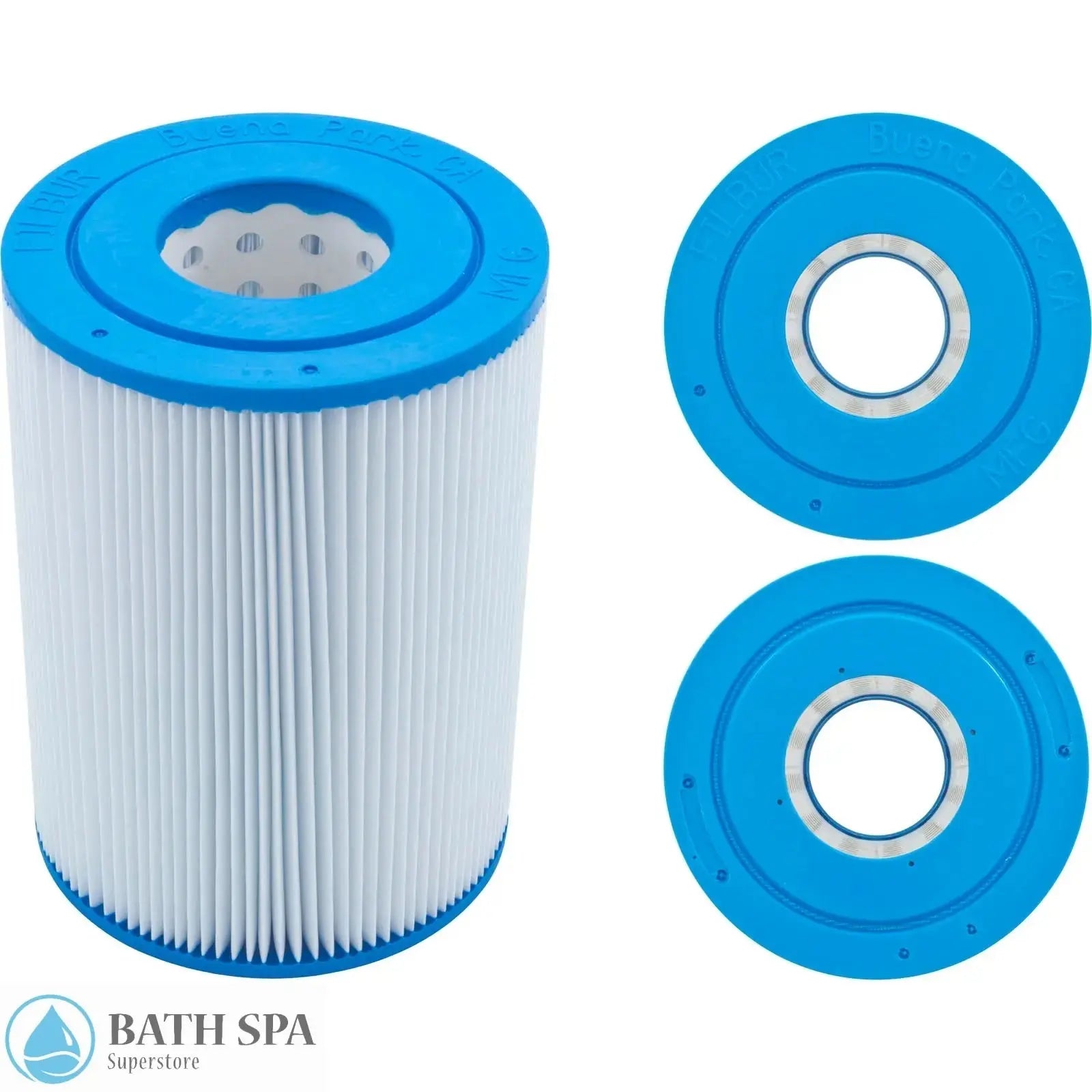 Filbur FC-1230 Spa/Pool Replacement Filter Cartridge Spa Filters: Replacement Cartridges - Filbur 7" Outside Diameter Cartridge FC-1230