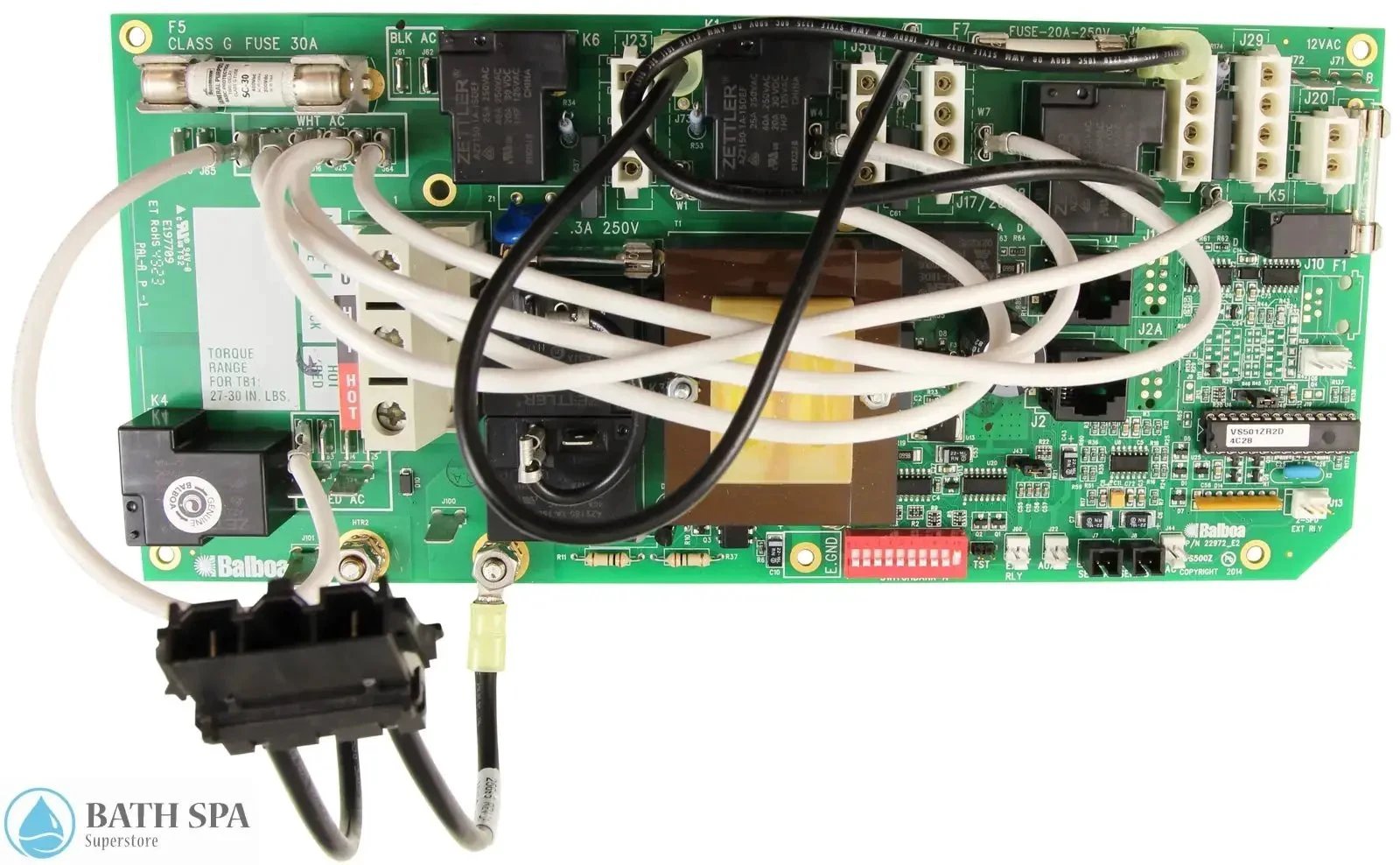 Balboa Circuit Board VS500Z (54369-03) Spa Parts: Spa Circuit Boards (Balboa) G1152_top