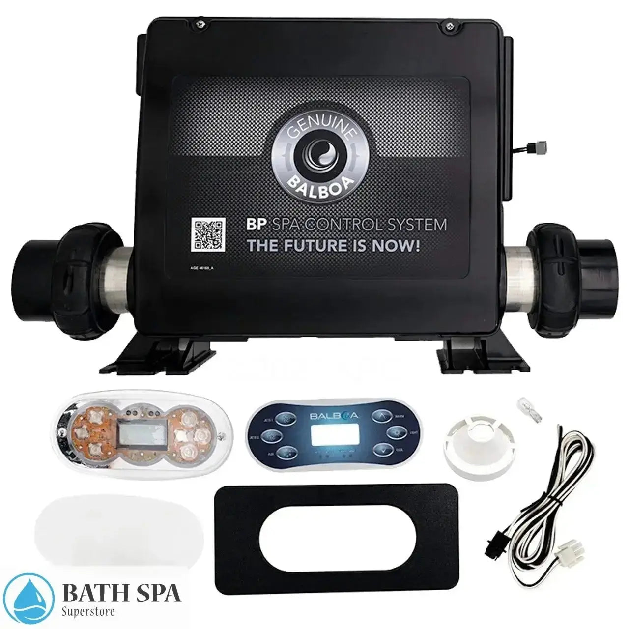 Clearwater, 4.0 kW Control Box w/TP600 (56698-01) (G6406) Spa Parts: Spa Control Systems (Balboa) G6406_BP7_Spa_Control