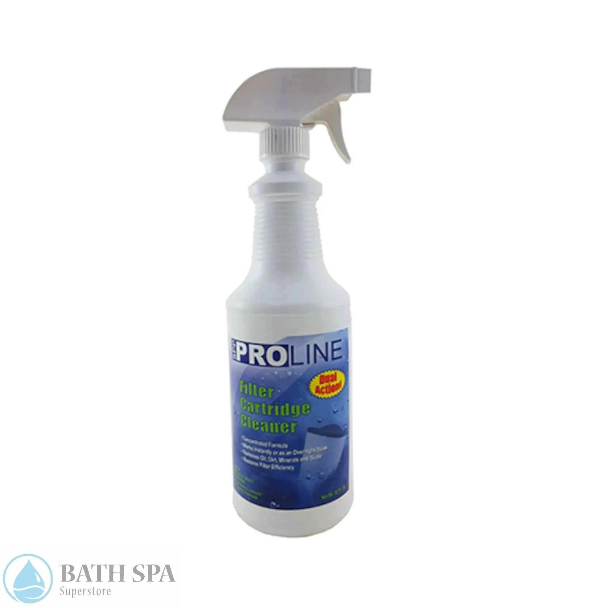 Darlly ProLine Dual Action Filter Cleaner For Spa And Pool Replacement Cartridges 32 Oz PDAFC Spa Filter Elements P-DAFC