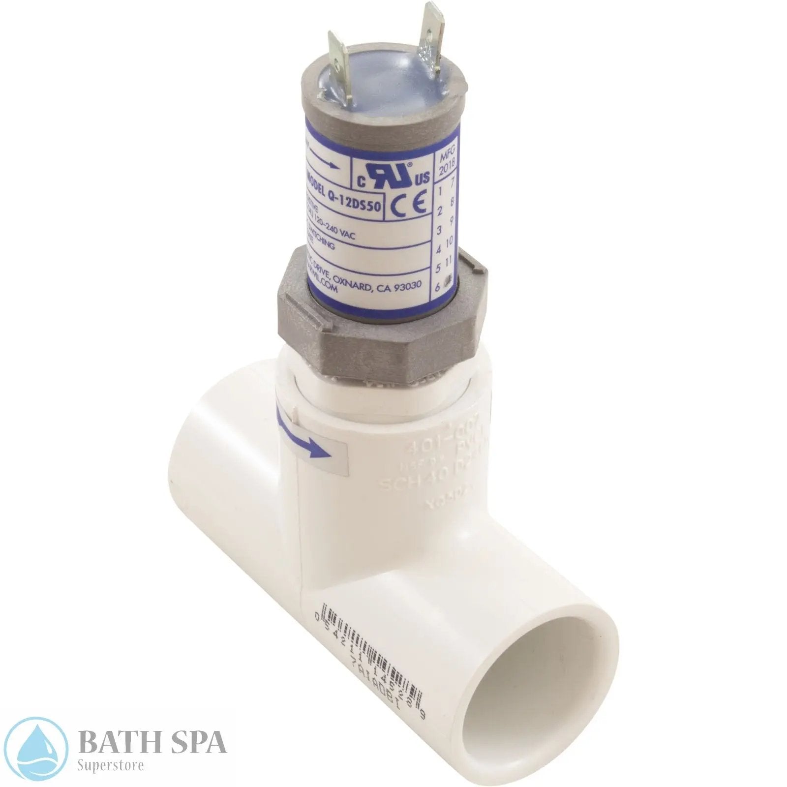 Harwil Flow Switch Q12DS50 Jacuzzi Whirlpool (Q-12DS50JACUZZINOTEE) Spa Parts Q-12DS50JACUZZINOTEE