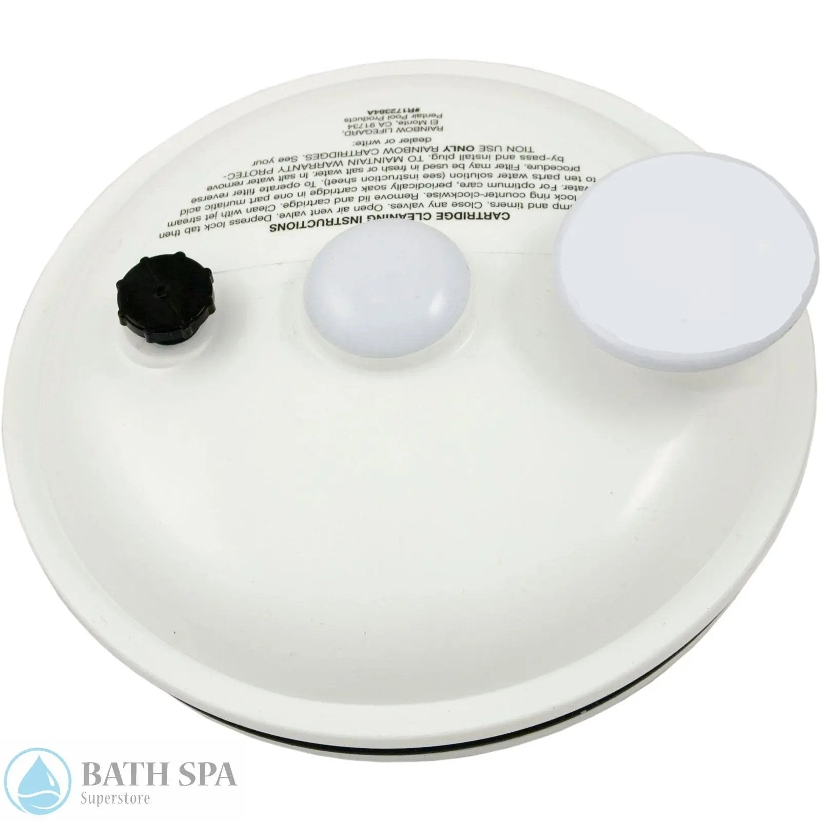 Rainbow / Pentair - RTL Pressure Lid w/drain plug (R172385) Spa Parts R172385