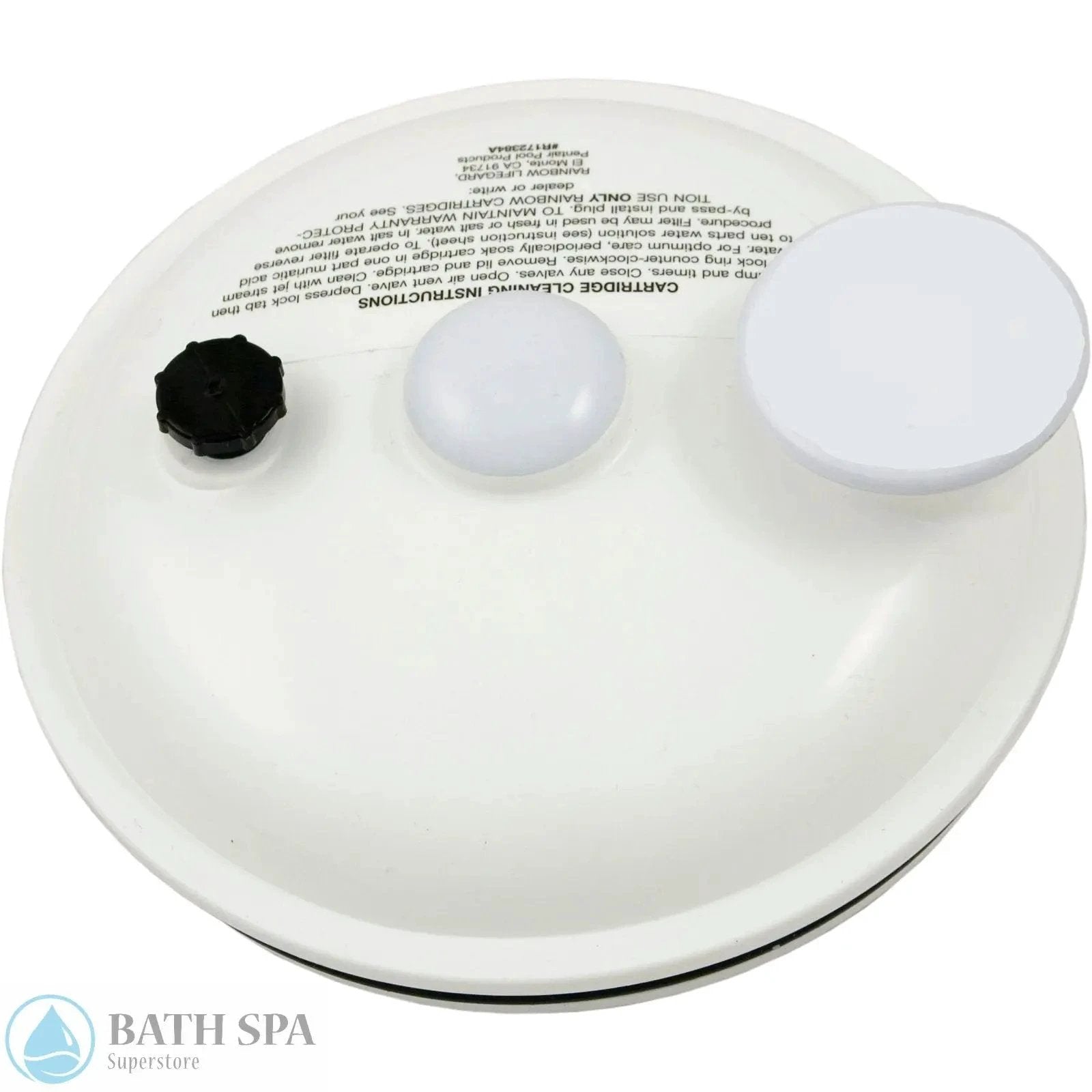 Rainbow / Pentair - RTL Pressure Lid w/drain plug (R172385) Spa Parts R172385