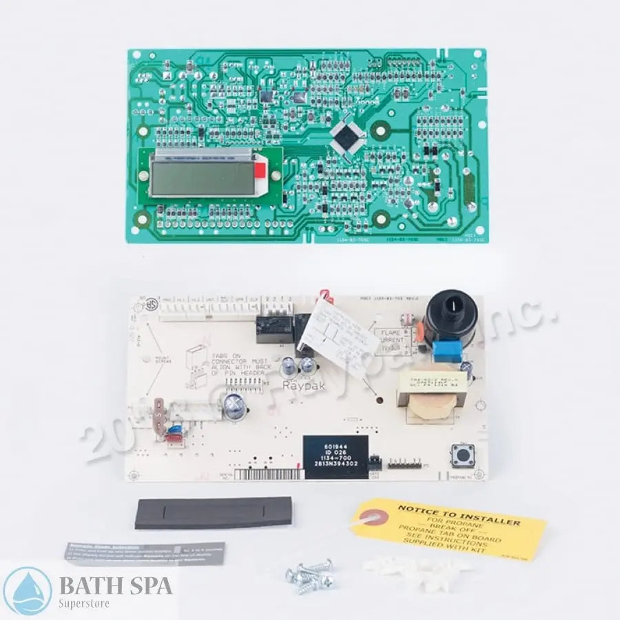 Raypak Pc Board Controller iid 206A-408 | 013464F Spa Parts: Spa Heaters (Raypak Spa Heater Parts) RAY013464F_0