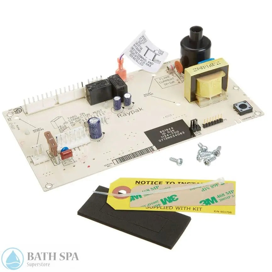 Raypak Pc Board Controller iid 206A-408 | 013464F Spa Parts: Spa Heaters (Raypak Spa Heater Parts) RAY013464F_1