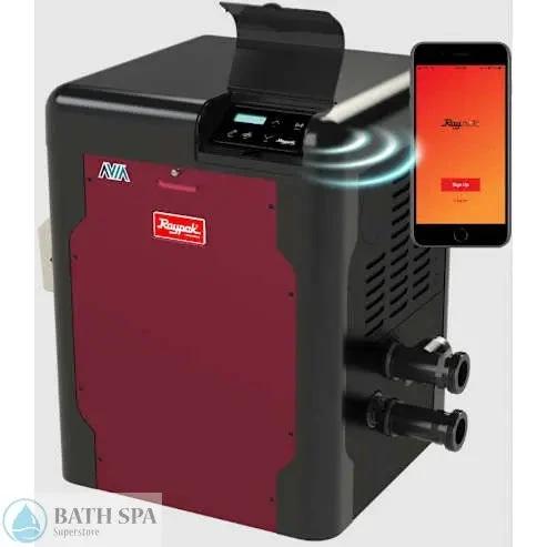 Raypak Avia HD, P-R264A-EN-C, 264K BTU, Copper (018032) Spa Parts: Spa Heaters (Raypak Spa Heaters) RAY018032_0