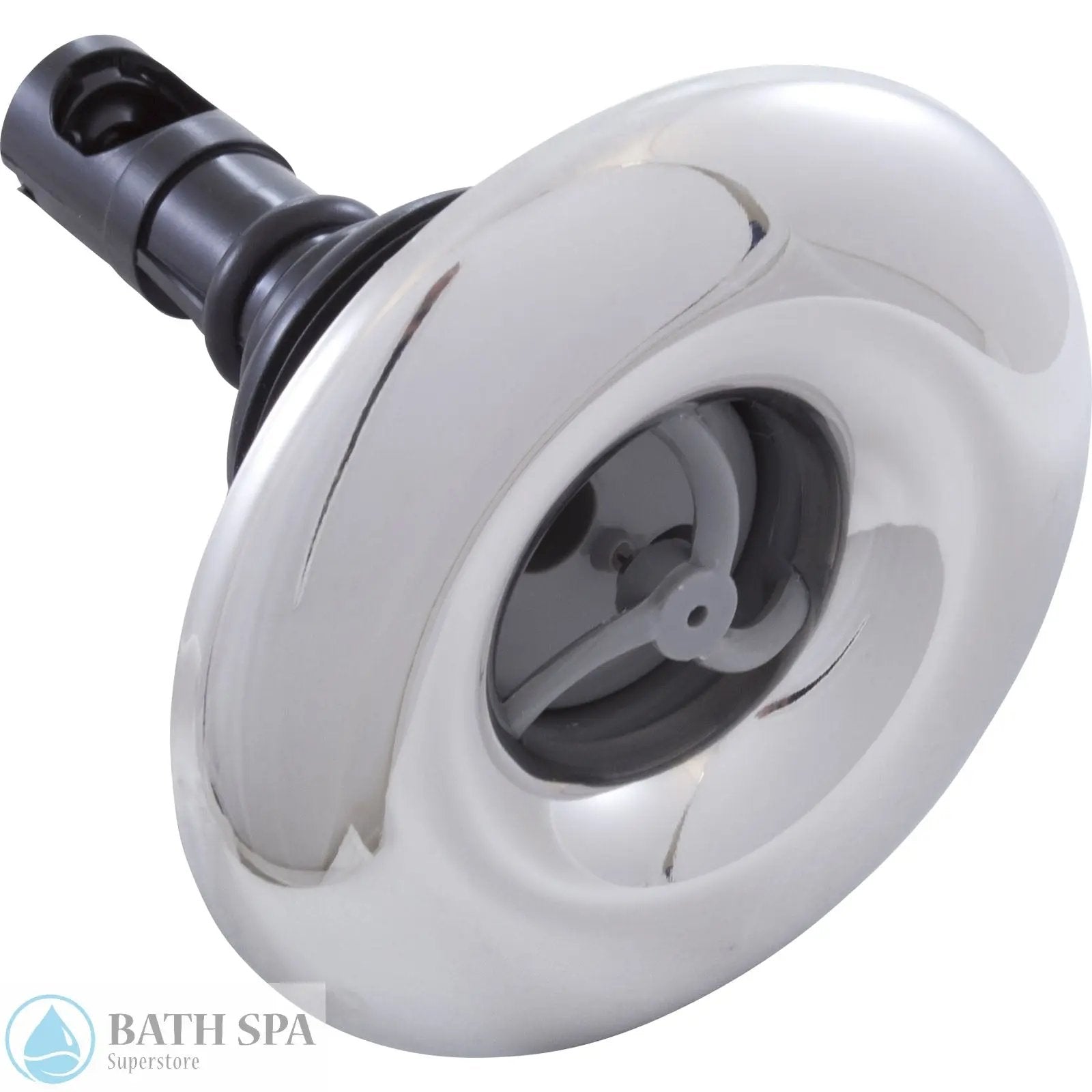 Rising Dragon Quantum, 3-3/8" Face, Thd, Directional, Smooth, Gray/SS (RD203-3420-S10) Spa Parts RD203-3420-S10