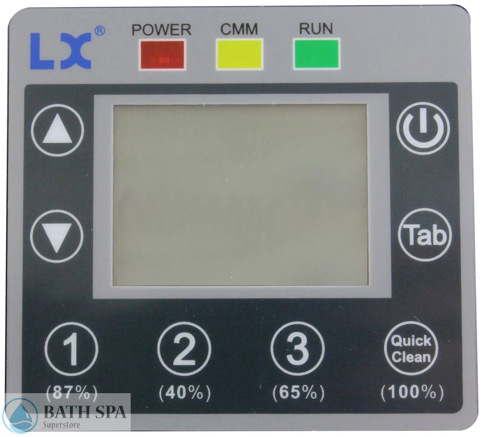 LX Pool Pump, SFP, 2.2THP, Variable-Speed, 115V/208-230V (SFP220-VS) Spa Spa Pumps & Parts: Spa Pumps (Guangdong Lingxiao LX Pumps) SFP220-VS_Control_Panel