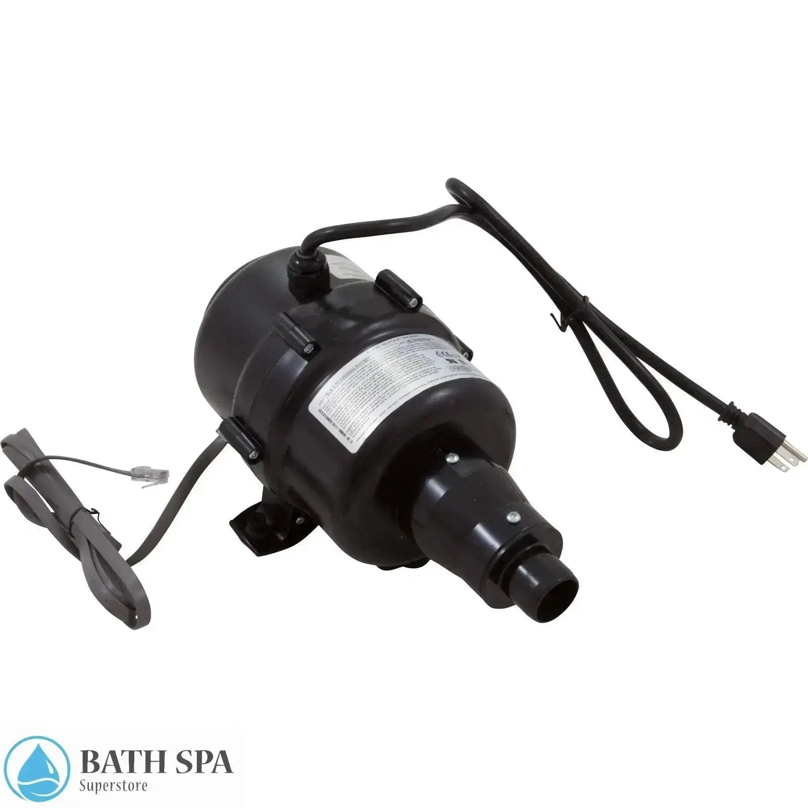 Duravit Air Blower With 300W Ceramic Heater And 750W Motor Variable Speed 120V Model SLS 3 75 120 60A NBM DU02 Bath Parts: Bath Controls (Electric) SLS-6-75-120_60A-N-CG01