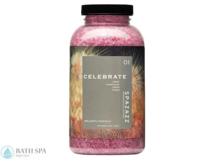 Spazazz Celebrate Memories Berries & Cream Crystals 22oz Container Aromatherapy: Spazazz Set the Mood Crystals SPZ001