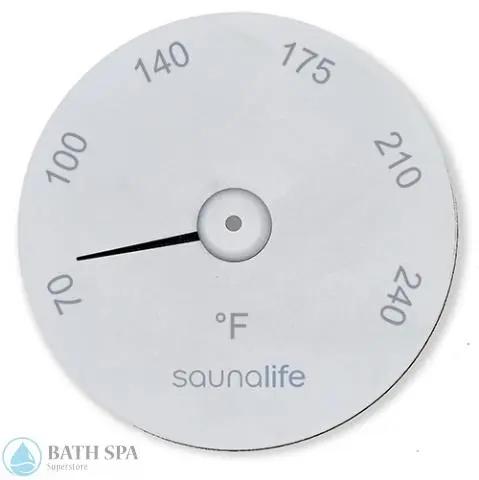 SaunaLife SaunaGear Thermometer White Steamers: Steamer Parts SaunaLifeThermometerwhite