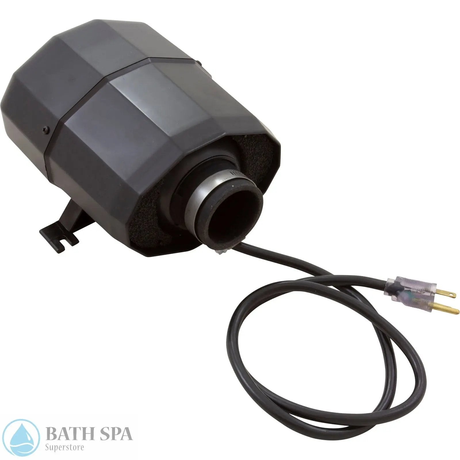 Air Blower 1.0HP 120v 600W Heater, Air Switch, Nema Plug SILENT AIR SERIES (ABH-616NS) Bath Parts Silent_Aire