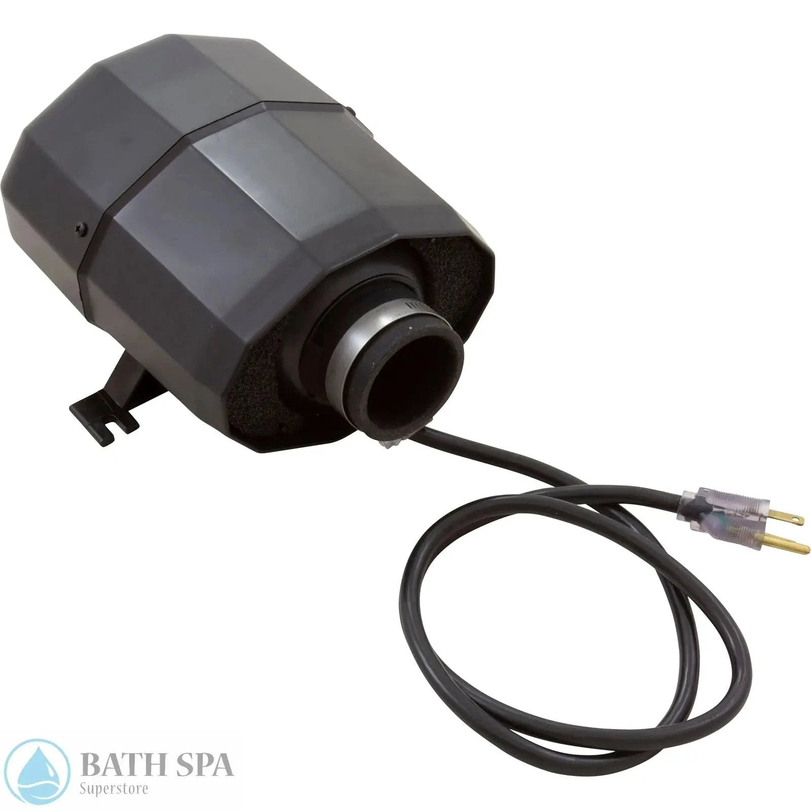Air Blower 1.0HP 120v 600W Heater, Air Switch, Nema Plug SILENT AIR SERIES (ABH-616NS) Bath Parts Silent_Aire
