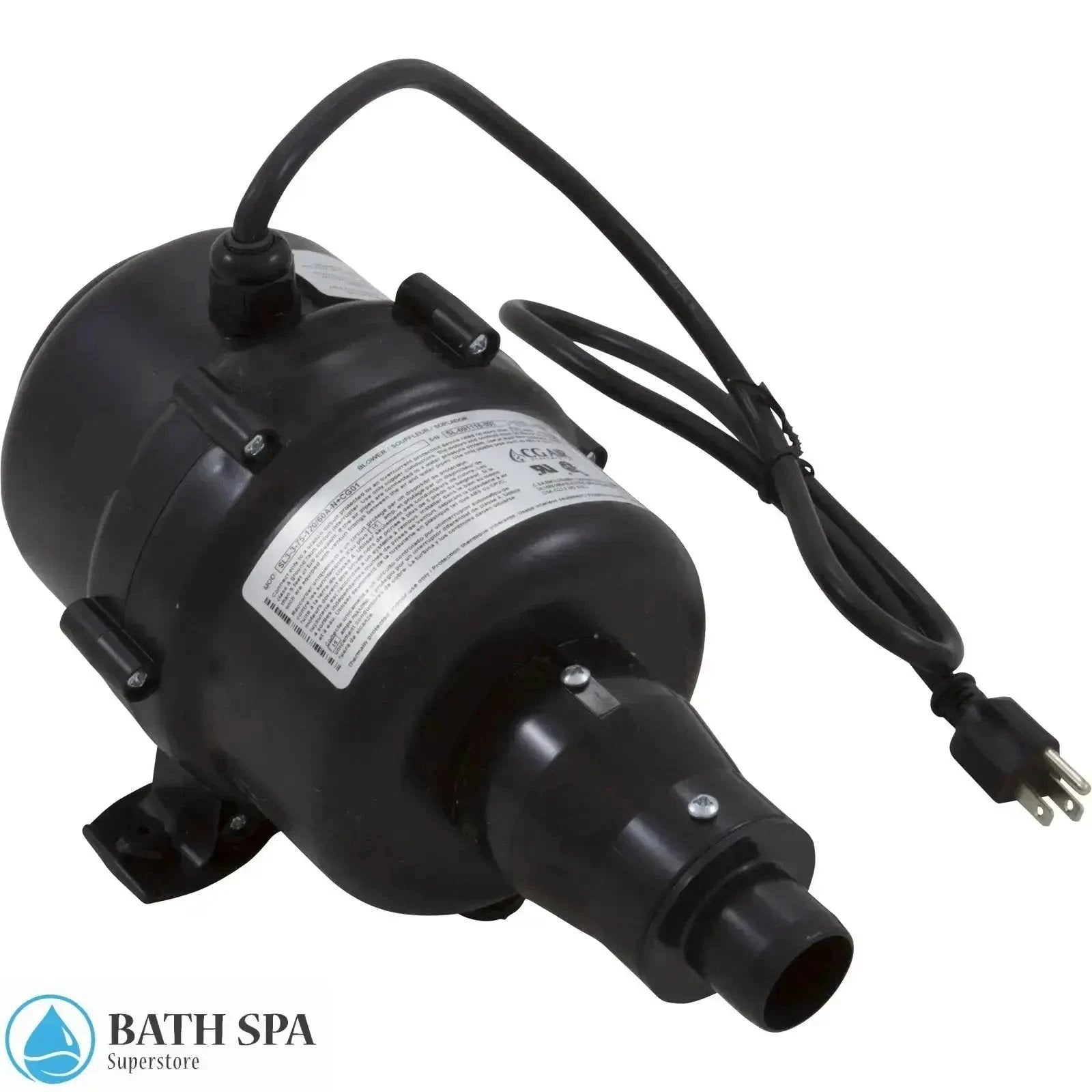 Air Blower CG Air Silver MTI 120V 300W Heater SLS 3 P60 120 60A NBM D1 10 Ft MT21.4 Bath Parts: Bath Air Blowers Silver-Air-Blower