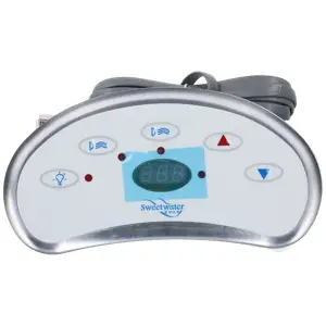 Sundance 2000-2002 Sweetwater Control Panel 6600-832 Sundance Spa Parts Sweetwater_LX-15_Keypad_6600-832