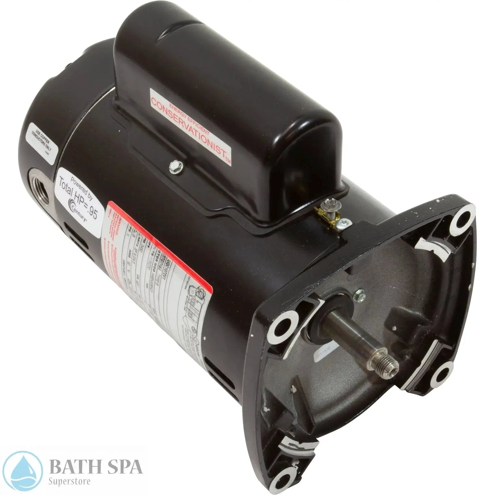 AOS Century Pool Spa Motor Three Quarters HP 48Y Frame 115 230V Single Phase UQC1072 Pool Pump Motor Spa Pumps & Parts: Spa Pump Motors (48-Frame) UQC1072V1