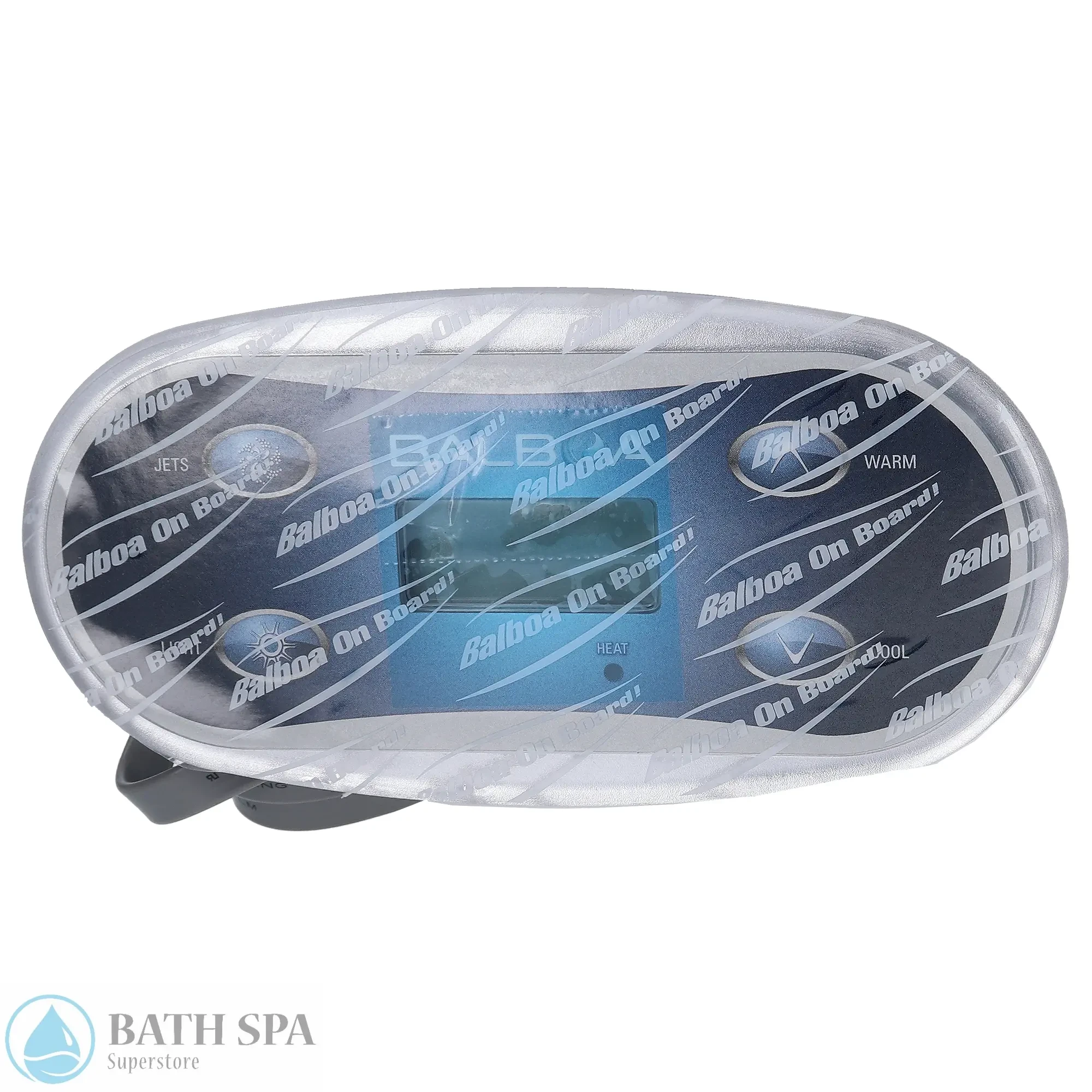 Balboa Topside Control, Balboa VL406U, 4-Button, LCD (55350) Icon-Keys-Infinity Parts VL406U