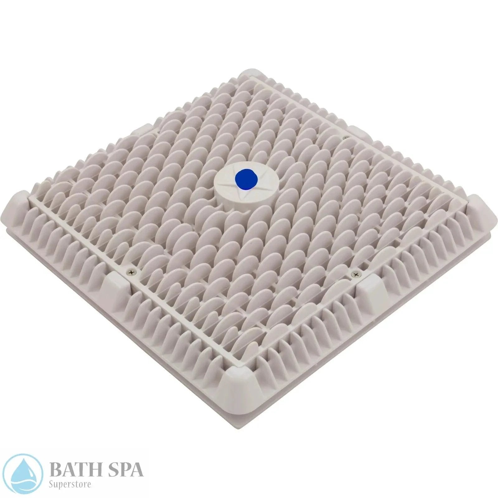 Aquastar 12-Inch By 12-Inch Anti-Entrapment Suction Outlet Cover White WAV12WR101 Pool Parts: Pool Main Drain WAV12WR101