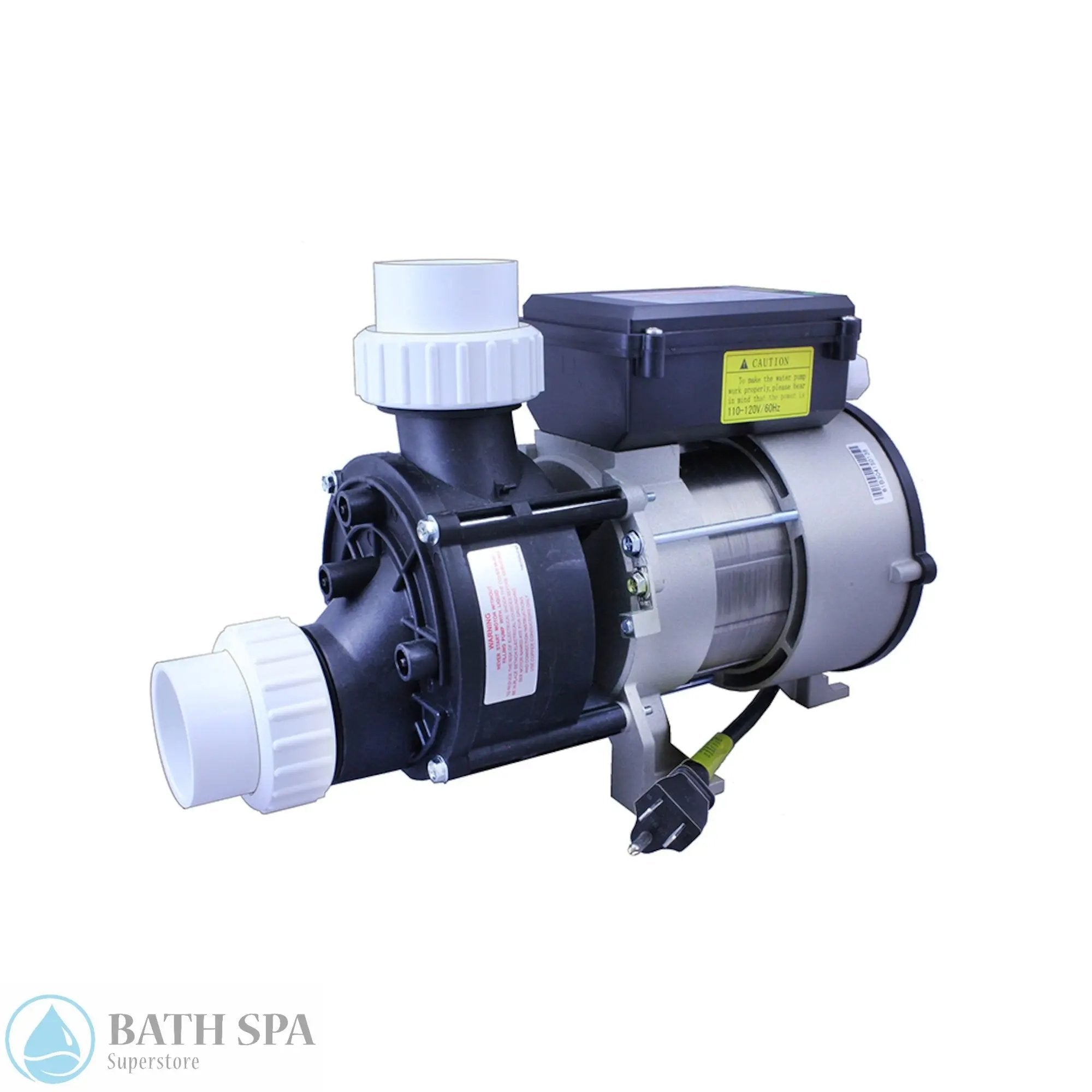 HydroMassage Bath Pump, ComPact Replacement, 115v, Air Switch, Cord Compact 80 Bath Pumps & Parts: Bath Pumps (Hydromassage) WBH100