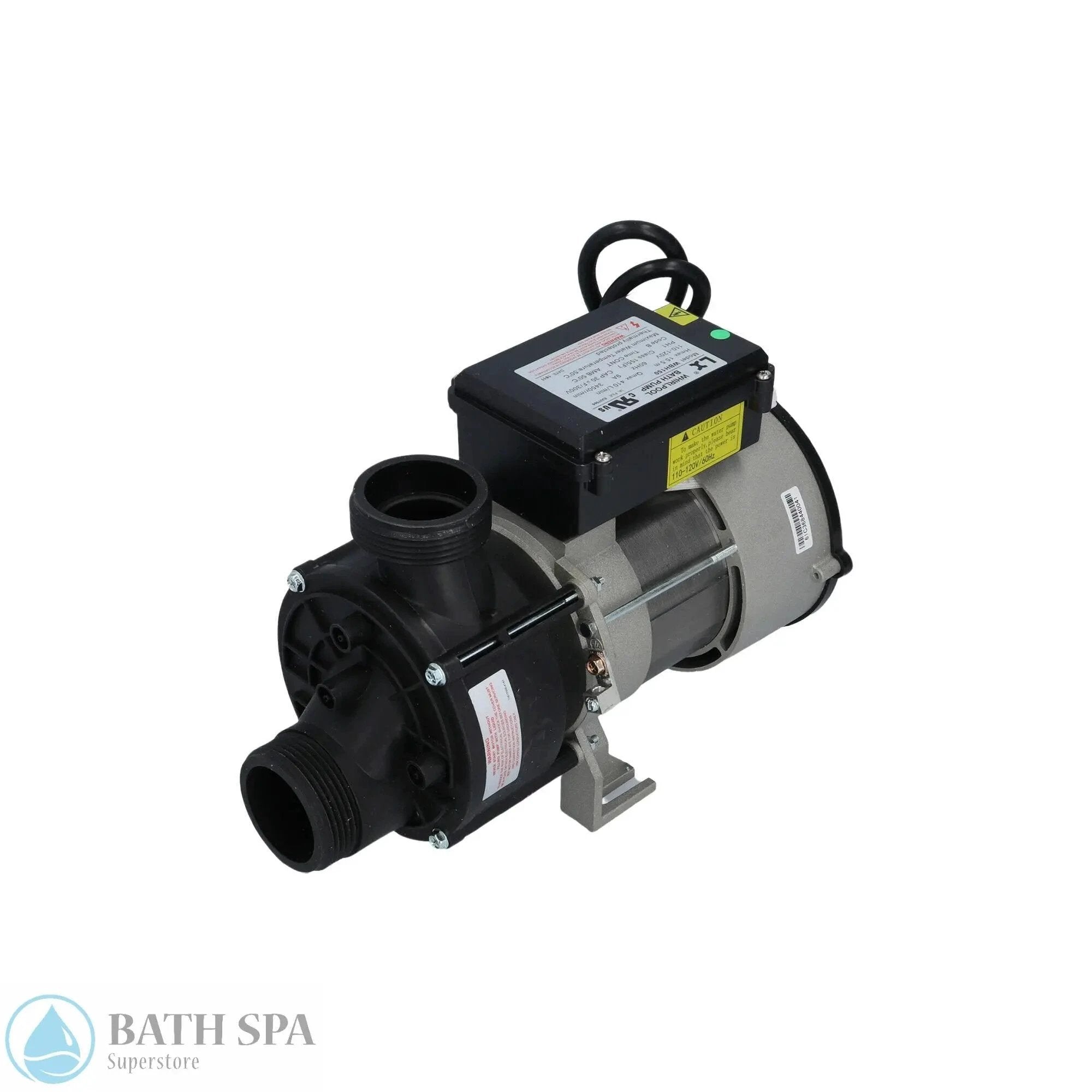 HydroMassage Bath Pump, ComPact Replacement, 115v, Air Switch, Cord Compact 100 9a Bath Pumps & Parts: Bath Pumps (Hydromassage) WBH150_1860ac7b-a836-4e38-b958-dfe3a4fea599