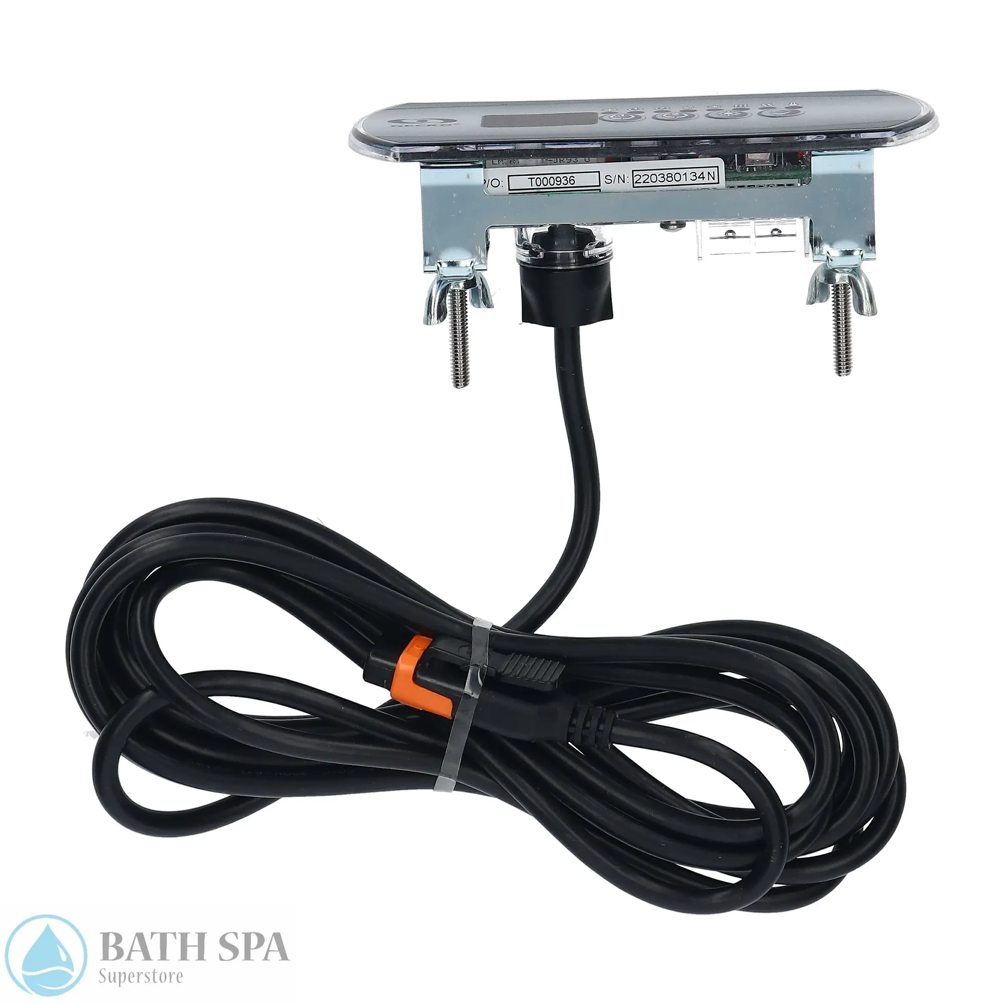 Gecko Ink200 Rectangle Keypad Spa Side Control 4 Button Led Pump 1 Pump 2 Blower Heat Up Down 10 Foot Cable Inlink Plug Spa Parts: Spa Topside Panels (Gecko Topside Panels) api-v1.1-file-public_files-pim-assets-eb-c0-dd-61-61ddc0ebdd14481e49915197-images-8c-4a-86-63-63864a8c13adaf392d86e63a-bea_0607-008002_Gecko_-K200_-Keypad_-spaside-26