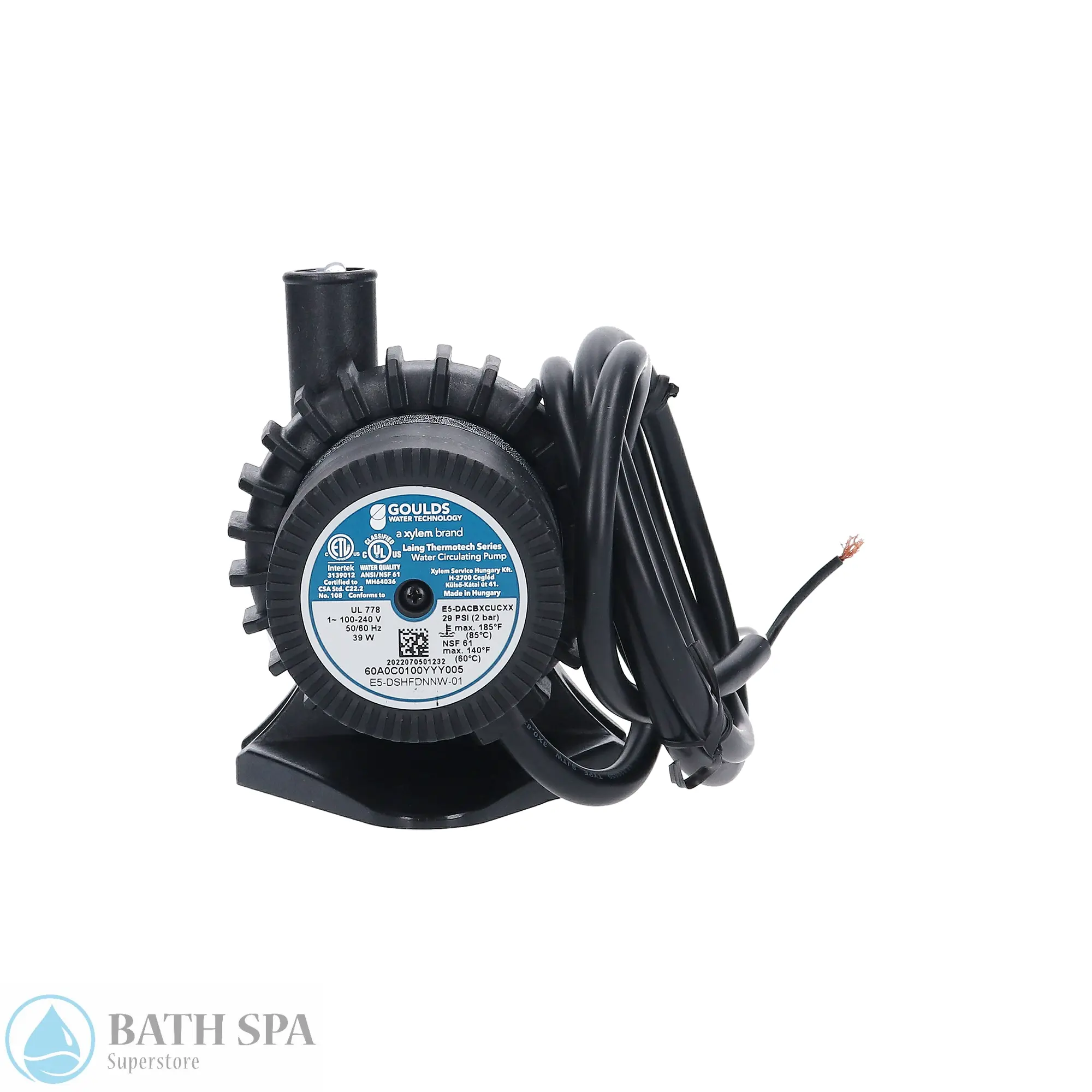 Watkins Circ Pump, Laing Series E5, 115v/230v, 3/4"b, w/4ft Cord (77427) Spa Pumps api-v1.1-file-public_files-pim-assets-eb-c0-dd-61-61ddc0ebdd14481e49915197-images-e1-95-76-63-637695e18b0f3995f547a796-bea_74427_Laing_-E5_-Spa-Pump_-Circulation-Pump-28