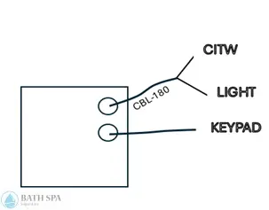 NuWhirl Touchstone Image Main Control (CIMC-213-01-03-01) Bath Parts image004