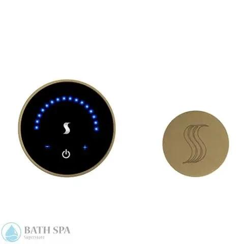 ThermaSol MTC-SVRD Round (Replaces SEMR) Satin Brass Steamers: Steamer Parts thermasol-microtouch-mtc-svrd-sb