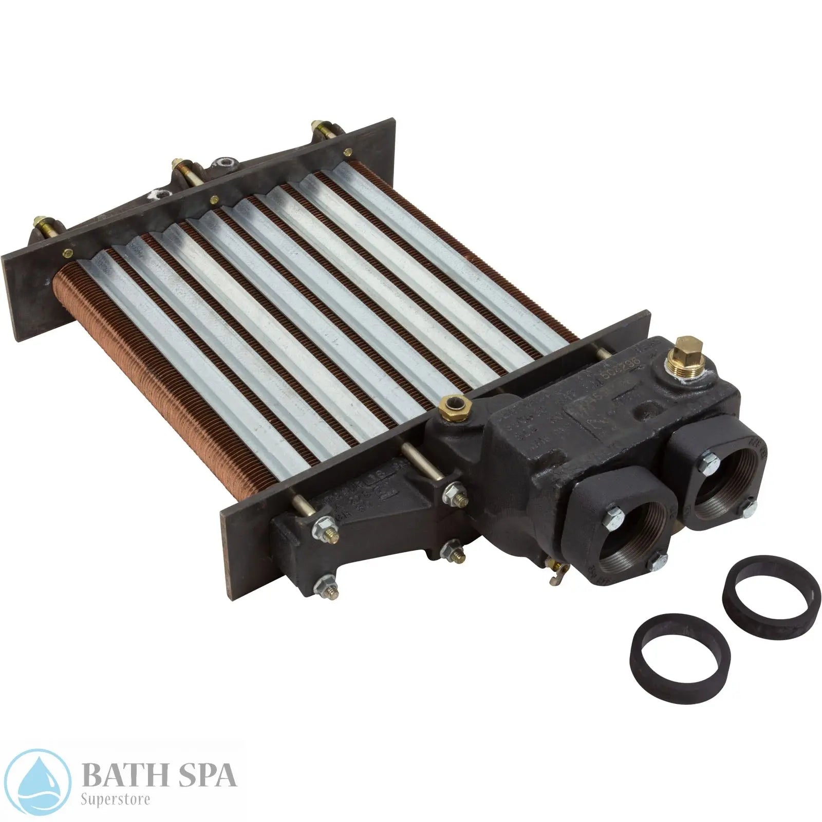 Raypak 206A/207A Copper Heat Exchanger (010051F) Spa Parts: Spa Heaters (Raypak Spa Heater Parts) 010051F