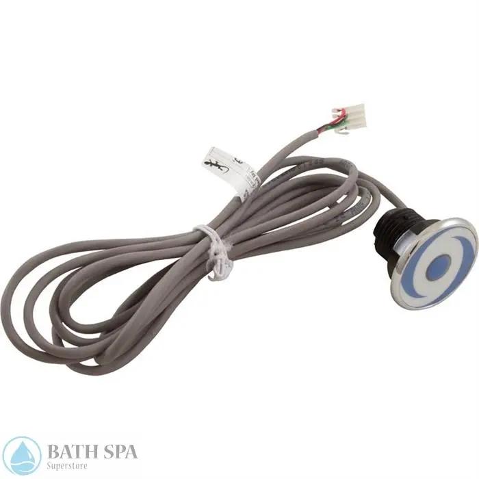 Gecko Whirlmaster Electronic Button Chrome (SW-WM-WH-GE1) Bath Parts 0101-002008