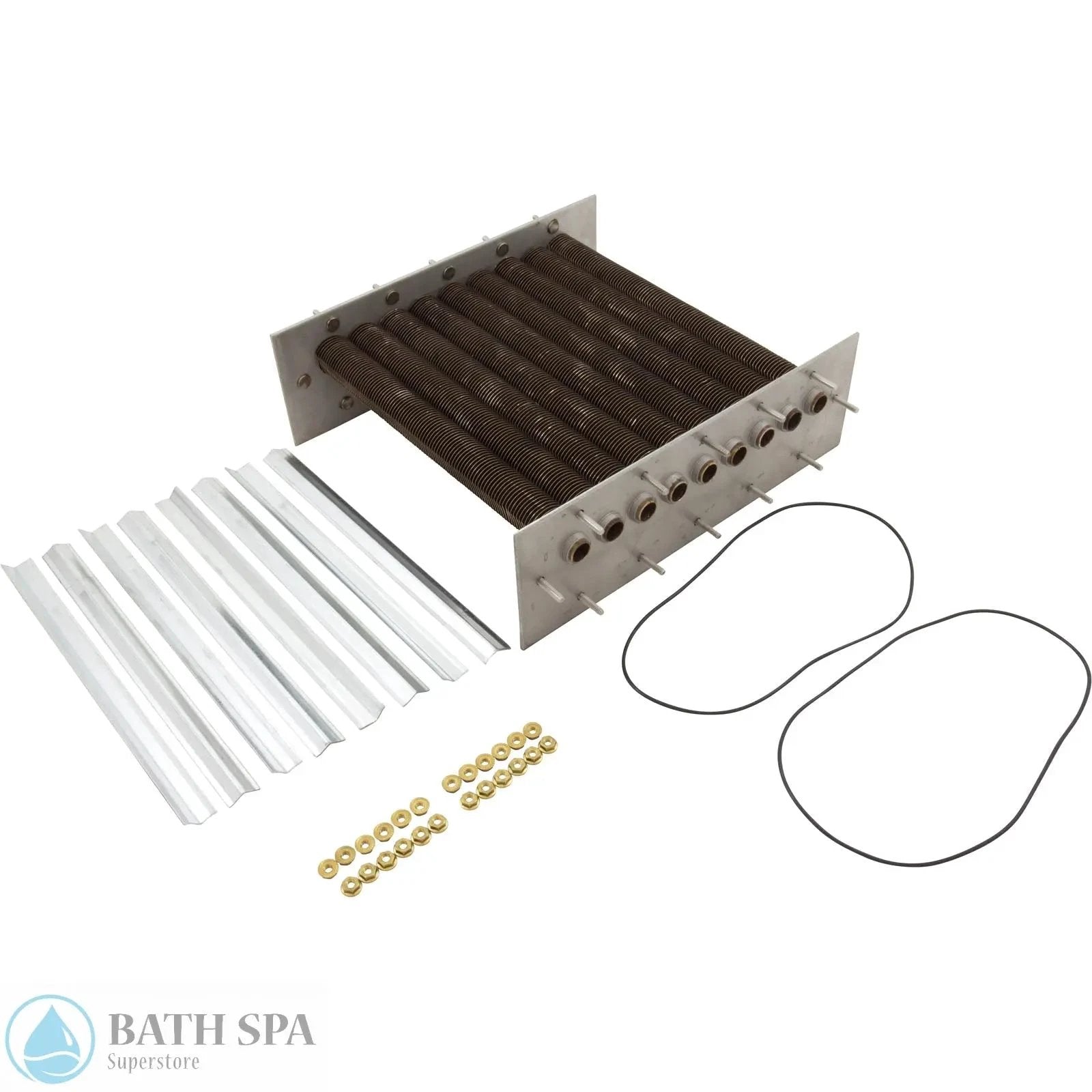 Raypak 206A/207A CuNi/Polymer Tube Bundle (010364F) Spa Parts: Spa Heaters (Raypak Spa Heater Parts) 010364F