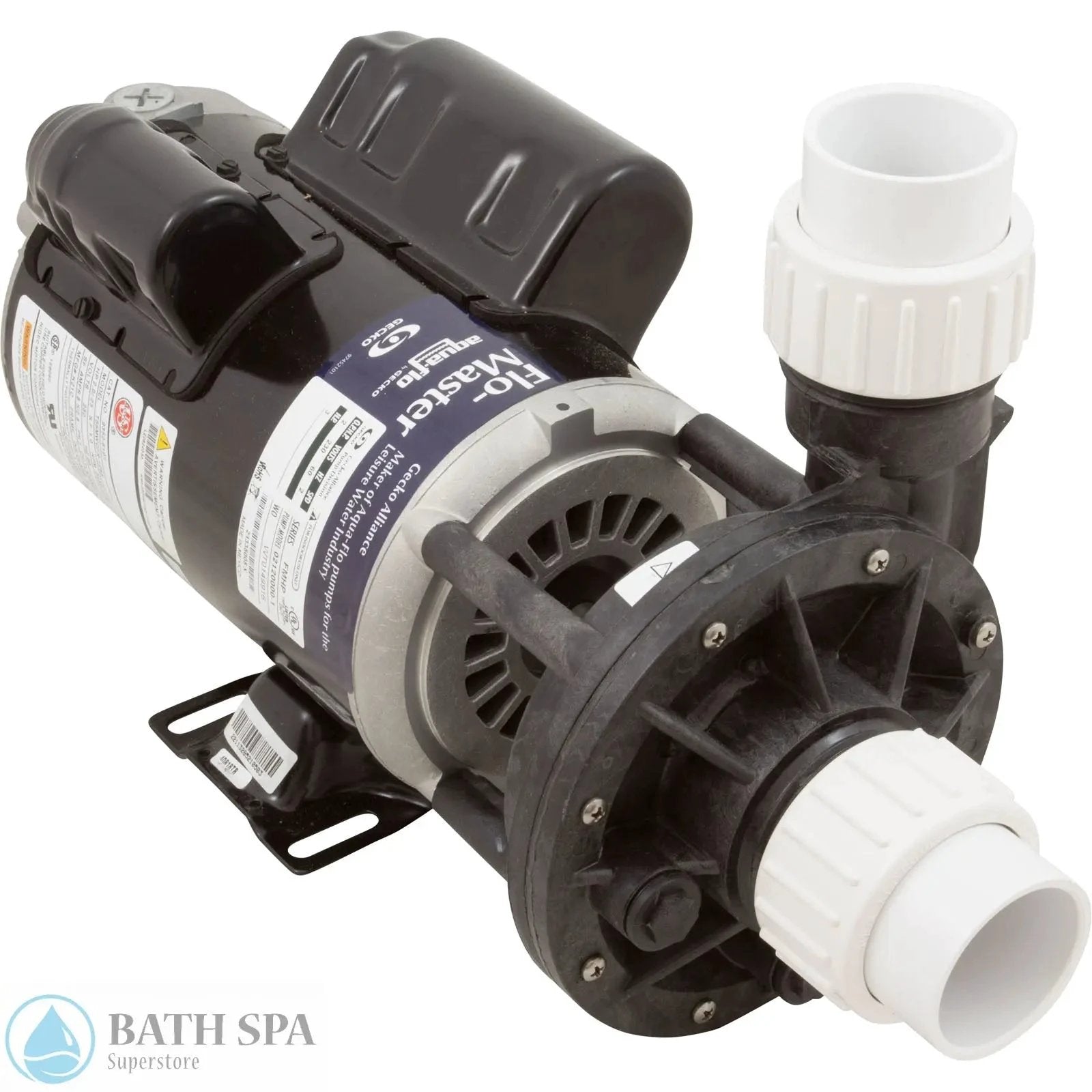 Gecko Aqua Flo Flo Master FMHP Pump 230V Two Speed Two HP One And A Half Inch Suction 48 Frame FMHP Spa Pumps & Parts: Spa Pumps (Aqua Flo By Gecko FMHP) 02120000-1010
