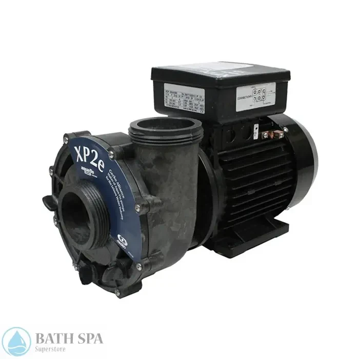 Gecko Aqua Flo FMXP2E Spa Pump 2 HP 2 Speed 230 Volt With 2 Inch MBT Unions LP200 Replacement Spa Pumps 05351009-6040