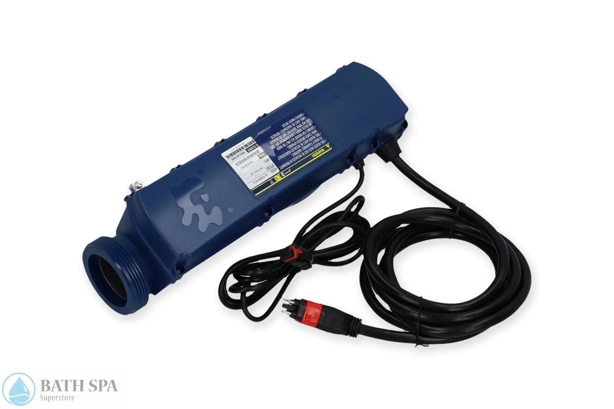 Gecko IN Therm IN XM Flo Thru 4 Kilowatt Heater 14.5 Inch By 2 Inch 230 Volt Model 0603 409001 Spa Parts: Spa Heaters (Flow Thru Spa Heater) 0603-421005