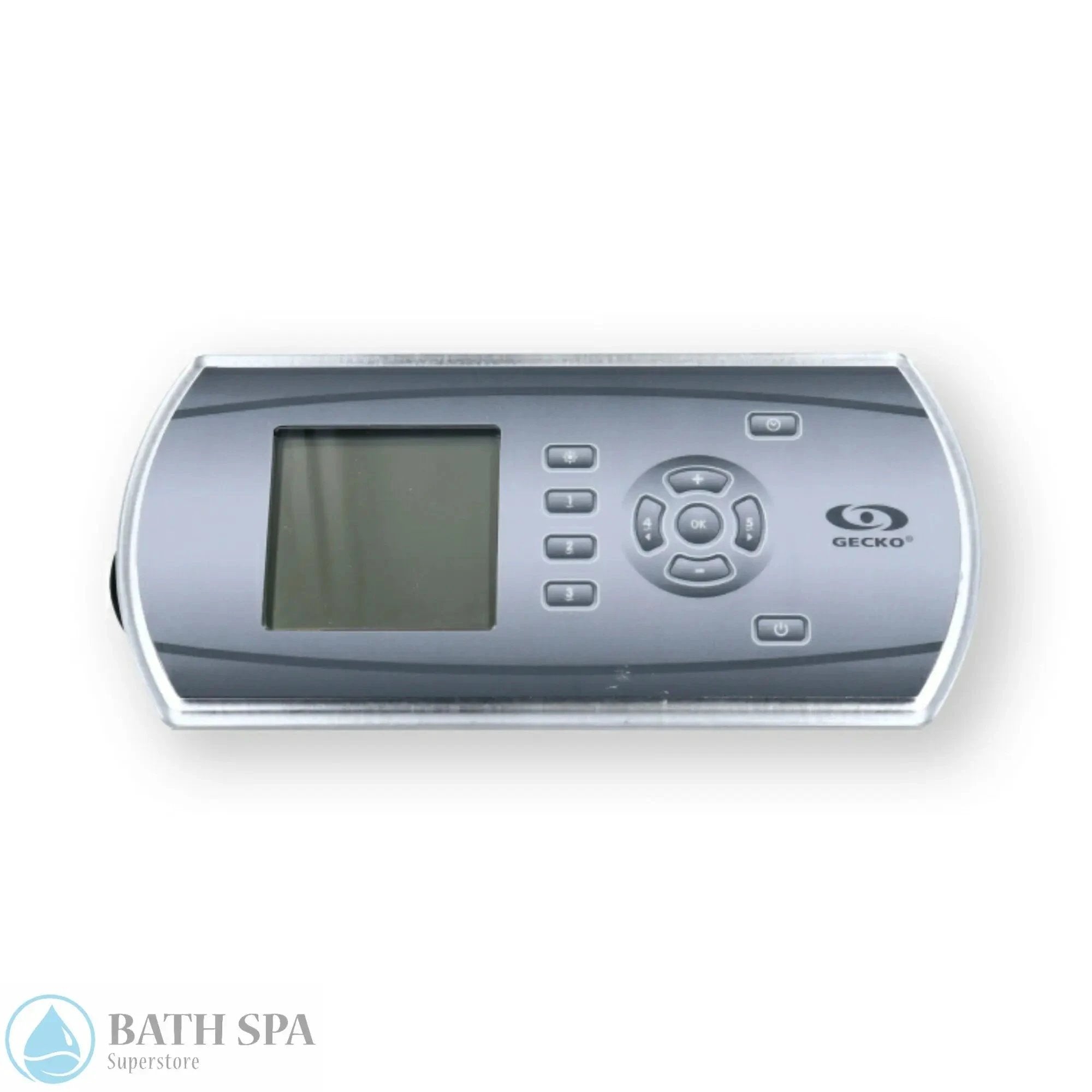 Gecko INK600 Eleven Button Spa Topside Panel With LCD Display Five Output BDLINK6005OP Spa Parts: Spa Topside Panels (Gecko Topside Panels) 0607-008064_spa-control-electronic-keypads-gecko-in.k600-25