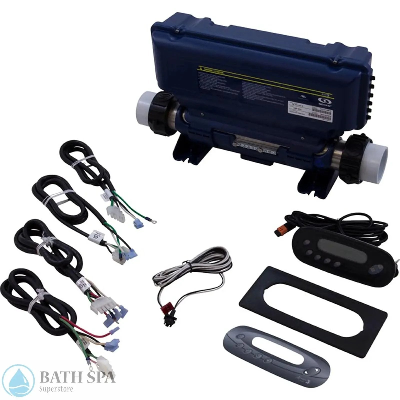 Gecko In Ye-5 Control System With Three Pumps 4.0kW 115V/230V In.K450 0610-300003 Replacement For BDLYT7K6005OP Spa Parts: Spa Control Systems (Hydro Quip 6503 Series) 0610-300003