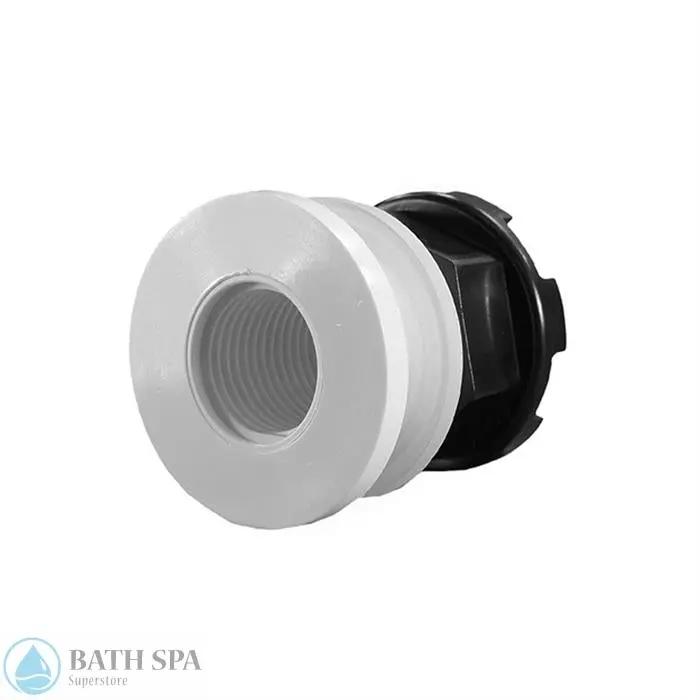 Air Control ½" Body Only White (10-2207) Spa Parts 10-2207_plumbing-air-control-parts-hydro-air-81