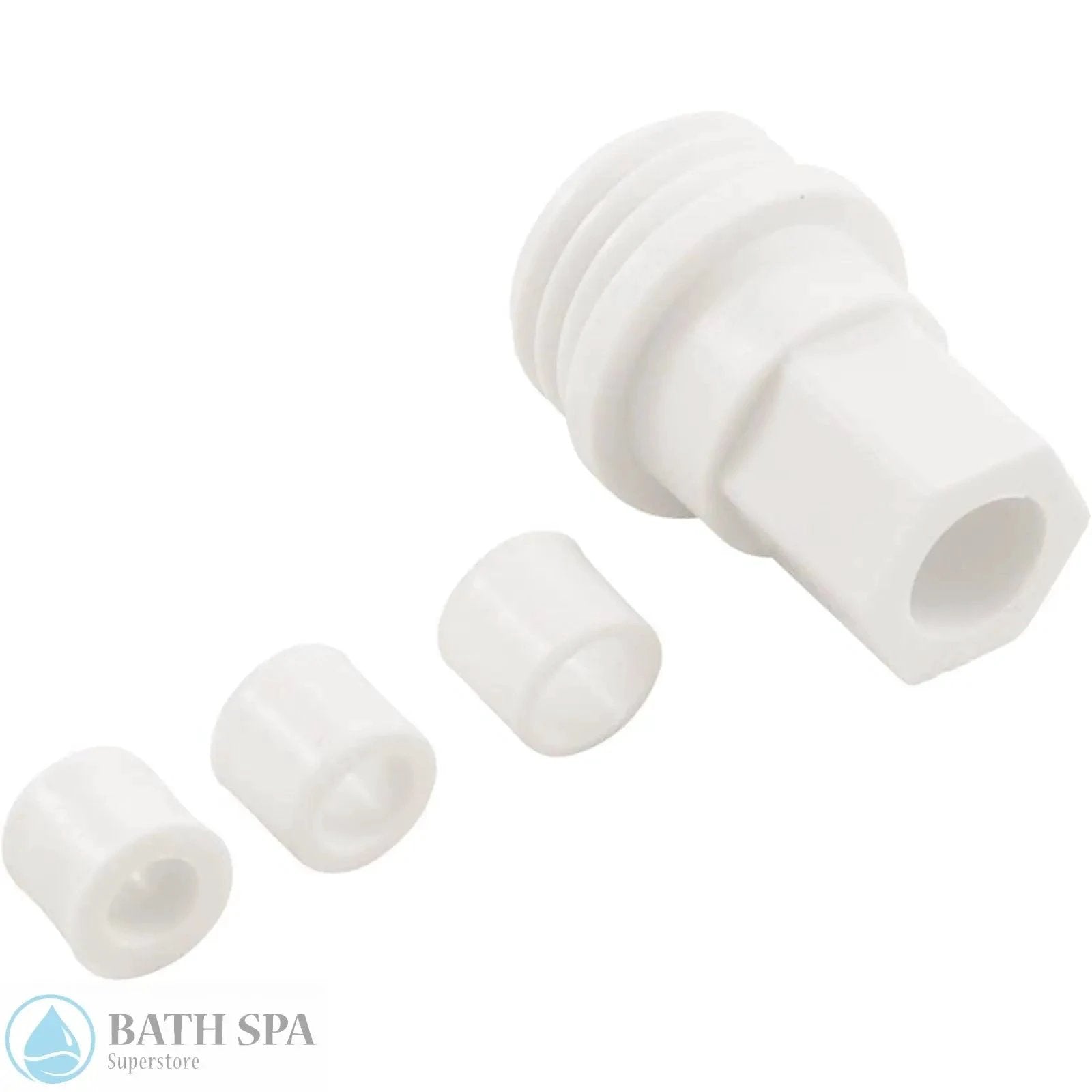 Balboa Long Nozzle W/Orifice & Three Reducers (10-4103) PVC Plastic Fittings & Valves: Other 10-4103
