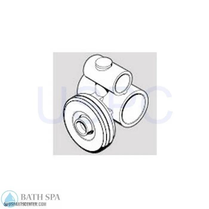 DryJet Stacked jet Assembly 1/2" Slip x 1" Slip Spa Parts 10-9200