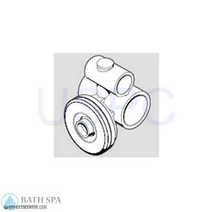 DryJet Stacked jet Assembly 1/2" Slip x 1" Slip Spa Parts 10-9200