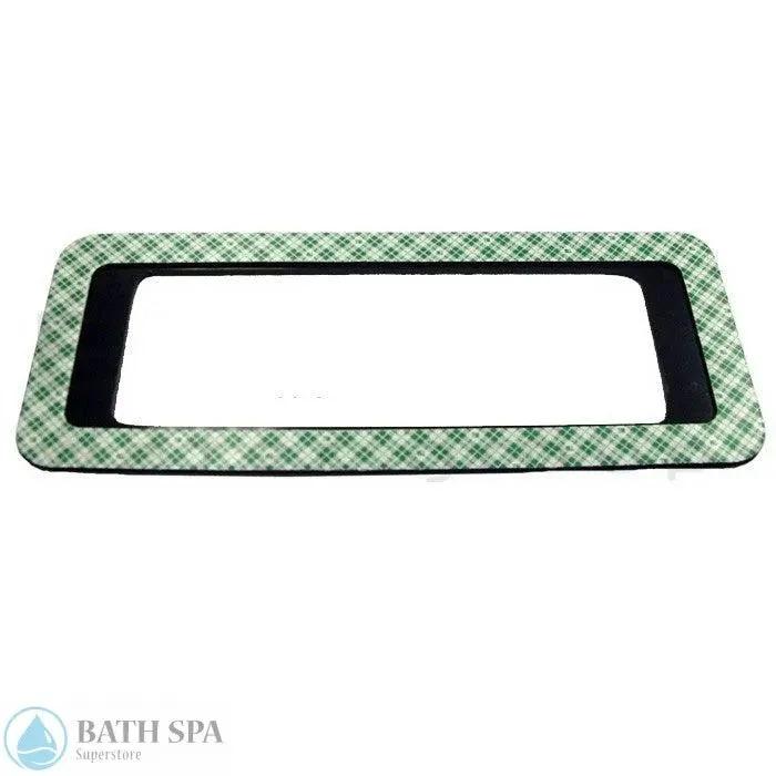 Balboa Adapter Plate, Deluxe/Duplex/Serial Std (10165) Spa Parts: Spa Topside Panel Parts 10165-reverse