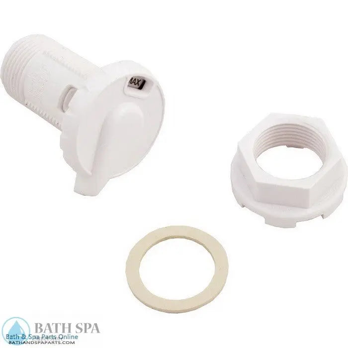 Balboa Slimline Air Control Tear Drop White Half Inch 10-2530WHT Bath Parts: Bath Air Controls (Hydro Air/Balboa) 102530wht