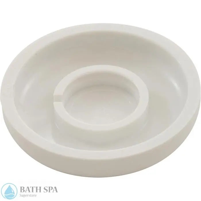 Balboa Half Inch Snap Bath Air Control Smooth Classic White 10326CW Spa Parts: Spa Air Controls 10326_Back