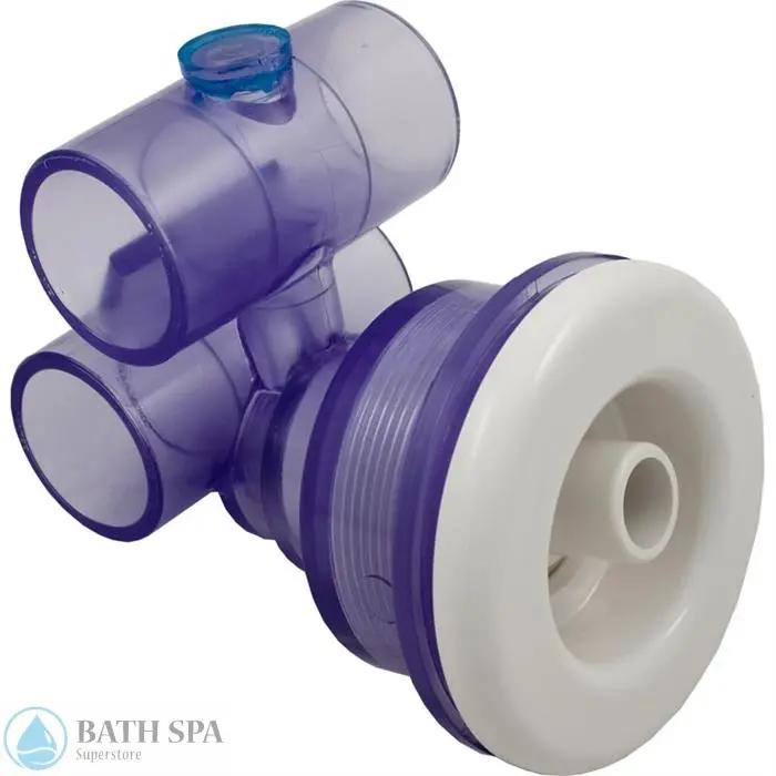 Jet - 1" x 1" Converta'ssage Jet Assembly (10-4500WHT) Spa Parts 104500WHT