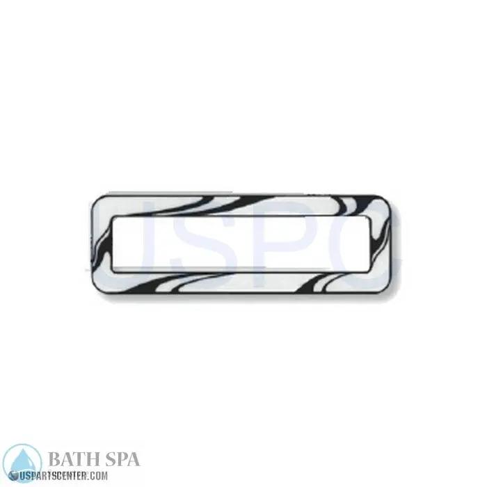 Balboa Silver Panel Underlay 6-1/4" x 2-1/4" Spa Controls 10527