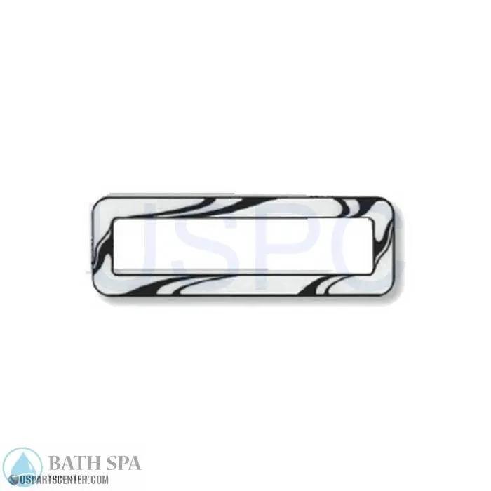 Balboa Silver Panel Underlay 6-1/4" x 2-1/4" Spa Controls 10527