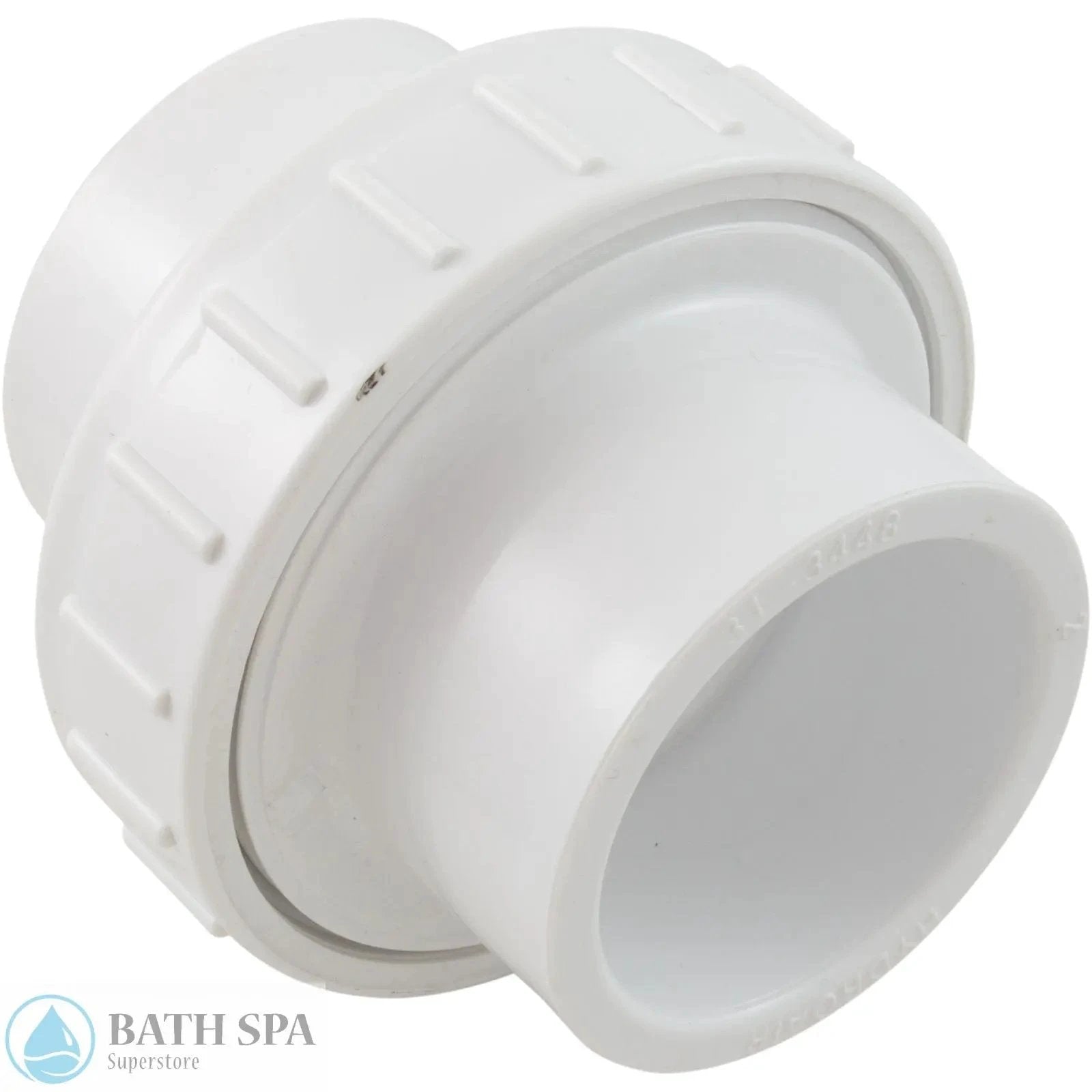 Balboa 1.5 Inch Slip X Slip Union 2 Inch Spigot 11-3440 Spa Fitting PVC Plastic Fittings & Valves: Unions 11-3440